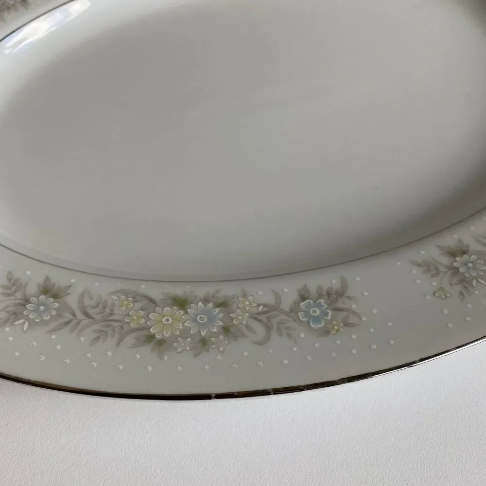 Ambiance Platter La Petit Fleur Fine China Oval
